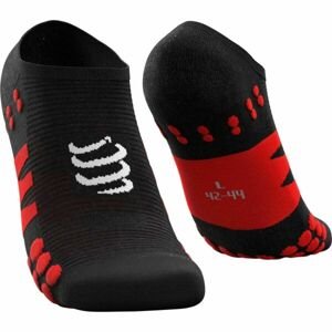 Compressport NO SHOW SOCKS Kotníkové sportovní ponožky, černá, velikost T1