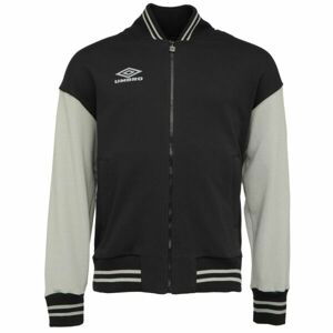 Umbro VARSITY BOMBER Pánská bunda, černá, velikost XL