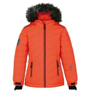 Loap FULSACA Dětská lyžařská bunda, oranžová, veľkosť 112-116