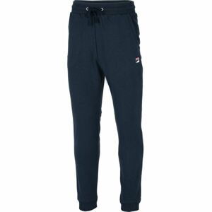 Fila SWEATPANTS LARRY (WITH CUFF) Pánské tepláky, tmavě modrá, velikost L