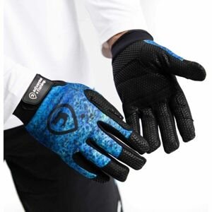 ADVENTER & FISHING LONG Pánské rukavice pro chytání na moři, modrá, velikost