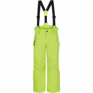 Loap CUBIS Dětské lyžařské kalhoty, světle zelená, veľkosť 134-140