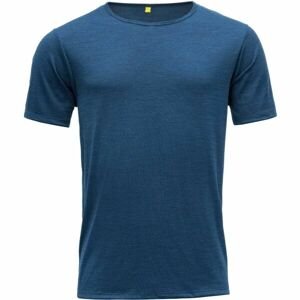 Devold SULA MAN TEE Pánské triko, modrá, veľkosť XXL