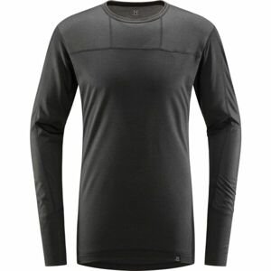 HAGLÖFS NATURAL BLEND TECH CREW NECK M Pánské triko, černá, velikost XL