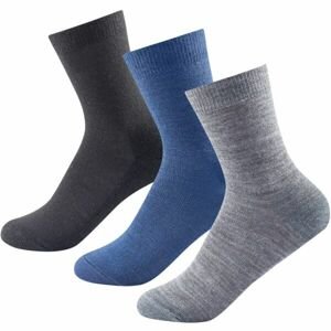 Devold Unisex ponožky Unisex ponožky, černá, velikost 41-46