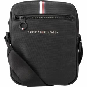 Tommy Hilfiger TH ESSENTIAL PIQUE MINI REPORTER Crossbody taška, černá, velikost