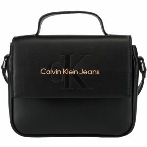 Calvin Klein SCULPTED BOXY FLAP CB20 MONO Dámská kabelka, černá, veľkosť UNI
