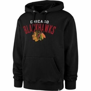 47 NHL CHICAGO BLACKHAWKS HELIX HOOD Klubová mikina, černá, velikost L