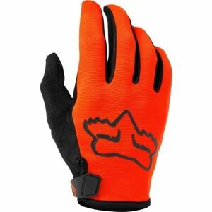 Fox RANGER Cyklistické rukavice, oranžová, veľkosť XXL