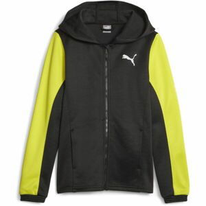 Puma FIT FULL-ZIP DK Chlapecká bunda, černá, velikost 128