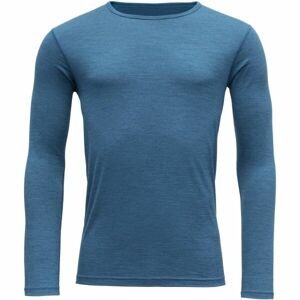 Devold BREEZE MERINO 150 SHIRT Pánské triko, modrá, velikost XL