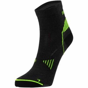 Devold RUNNING MERINO ANKLE SOCK Sportovní vlněné ponožky, černá, velikost 35-37