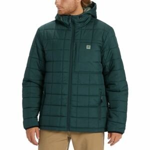 Billabong JOURNEY PUFFER JACKET Pánská zimní bunda, tmavě zelená, velikost XXL