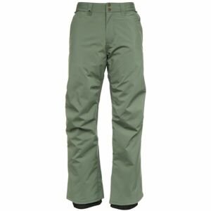 Quiksilver ESTATE PT Pánské lyžařské kalhoty Quiksilver, zelená, velikost XL