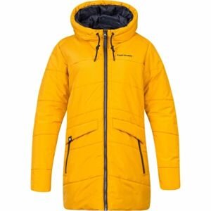 Hannah ADELYN Dámský zimní kabát, žlutá, velikost 38