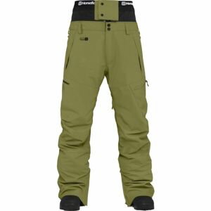 Horsefeathers CHARGER Pánské lyžařské/snowboardové kalhoty, zelená, veľkosť XL