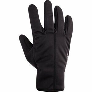 Klimatex ANDUIN Unisex softshellové rukavice, černá, velikost XL