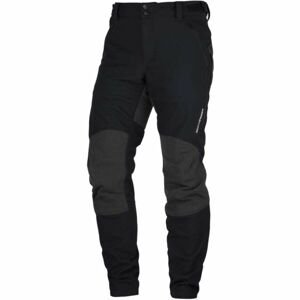 Northfinder MILTON Pánské softshellové kalhoty, černá, veľkosť L