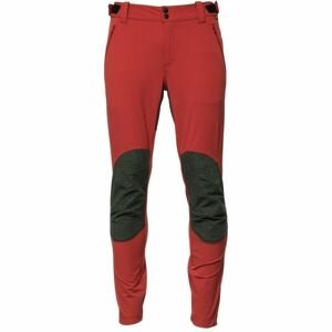Northfinder FREDRICK Pánské turistické kalhoty, červená, veľkosť M