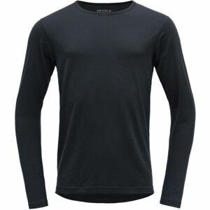Devold MERINO 150 TEE MAN Pánské triko, černá, velikost XL