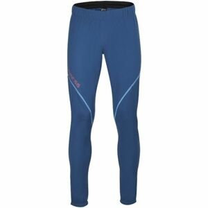 PROGRESS SNOWBULL Pánské zimní elastické kalhoty, modrá, velikost