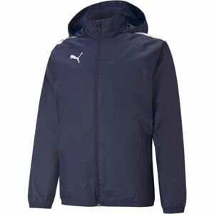 Puma TEAMLIGA ALL WEATHER JACKET Pánské bunda, tmavě modrá, velikost L