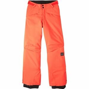 O'Neill HAMMER Chlapecké lyžařské/snowboardové kalhoty, oranžová, veľkosť 128