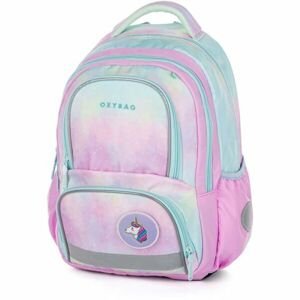 Oxybag NEXT RAINBOW Školní batoh, růžová, veľkosť UNI