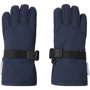 REIMA TARTU Dětské rukavice s membránou, tmavě modrá, velikost 5