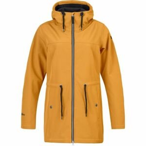 Hannah CORNEY Dámský membránový softshellový kabát, žlutá, velikost