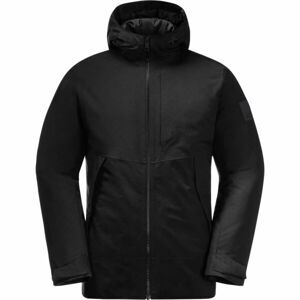 Jack Wolfskin TEMPELHOF M Pánská zimní bunda, černá, veľkosť XXL