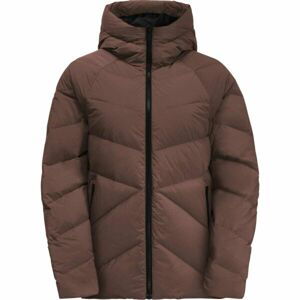 Jack Wolfskin MARIENPLATZ W Dámská péřová bunda, hnědá, velikost L