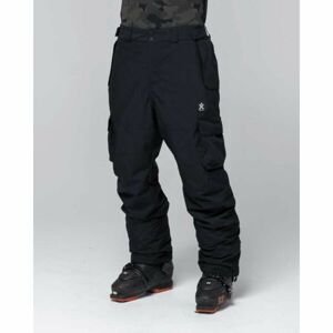 Bula LIFTIE Pánské zateplené lyžařské kalhoty, černá, veľkosť XL