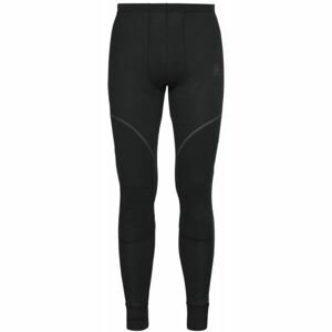 Odlo M BL BOTTOM LONG ACTIVE X-WARM ECO Pánské funkční kalhoty, černá, velikost XXL