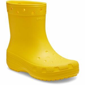 Crocs CLASSIC RAIN BOOT Dámské holínky, žlutá, velikost 41/42