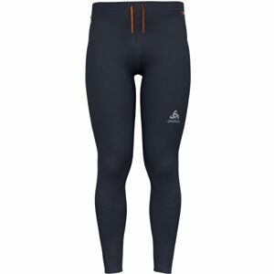 Odlo AXALP WINTER Pánské běžecké elastické kalhoty, tmavě šedá, velikost M