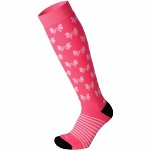 Mico MEDIUM WARM CONTROL K Dětské lyžařské ponožky, růžová, veľkosť S