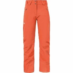 Schöffel WEISSACH W Dámské lyžařské kalhoty, oranžová, veľkosť 42