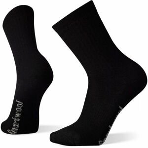 Smartwool HIKE CE FULL CUSHION SOLID CREW Pánské outdoorové ponožky, černá, veľkosť M