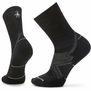 Smartwool RUN COLD WEATHER TARGETED CUSHION CREW Pánské sportovní ponožky, černá, velikost XL