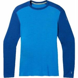 Smartwool M CLASSIC THERMAL MERINO BL CREW BOXED Pánské triko, modrá, veľkosť L