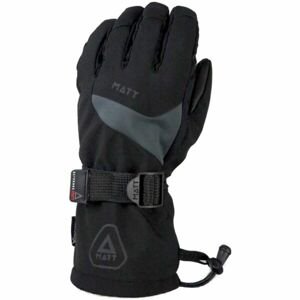 Matt SKITIME Pánské rukavice, černá, veľkosť L
