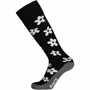 BARTS SKISOCK FLOWER Ponožky na lyže, černá, veľkosť 35/38