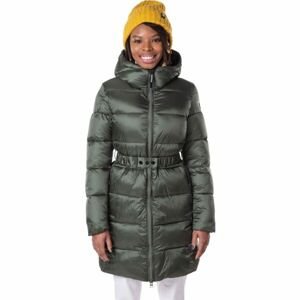 Rossignol LIGHT HOODIE COAT W Volnočasový dámský kabát, tmavě zelená, veľkosť L