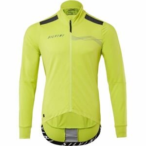 SILVINI GHISALLO M Pánská cyklistická bunda, světle zelená, veľkosť L