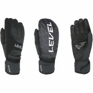 Level TEMPEST I-TOUCH WS Pánské lyžařské rukavice, černá, velikost L