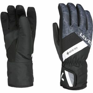 Level NEO JR Dětské lyžařské rukavice, černá, velikost XL