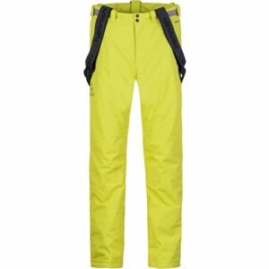 Hannah SLATER FD Pánské lyžařské kalhoty, reflexní neon, veľkosť M