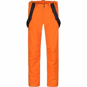 Hannah SLATER FD Pánské lyžařské kalhoty, oranžová, veľkosť L
