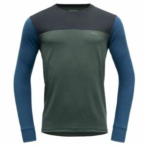 Devold PATCHELL Pánské dvouvrstvé Merino tričko, zelená, veľkosť M